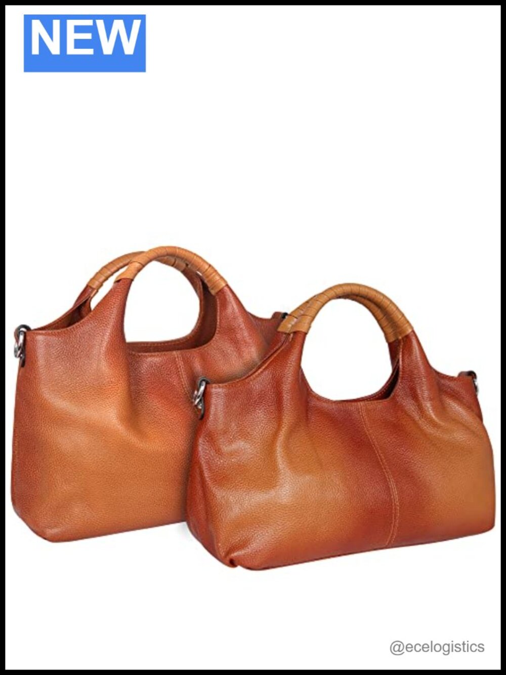 Genuine Leather Tote Bag Top Handle Satchel Hobo Large Handbag Ladies Purse